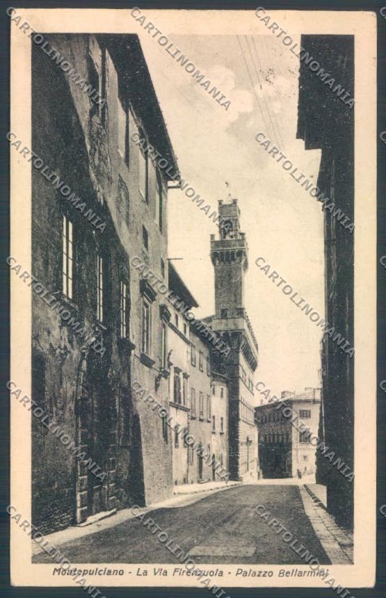 Siena Montepulciano cartolina ZB6407 – fronte