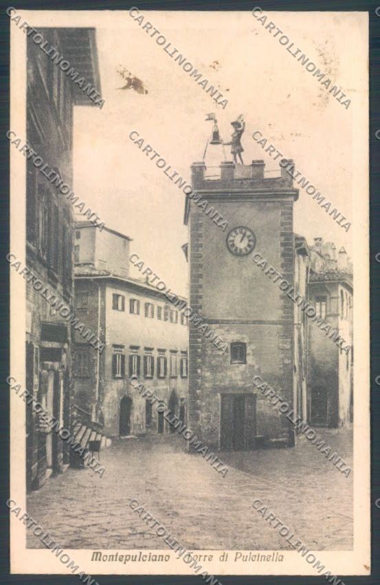 Siena Montepulciano cartolina ZB6411 – fronte