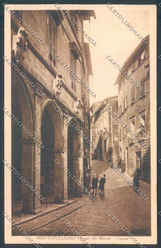 Siena Montepulciano cartolina ZB6412 – fronte