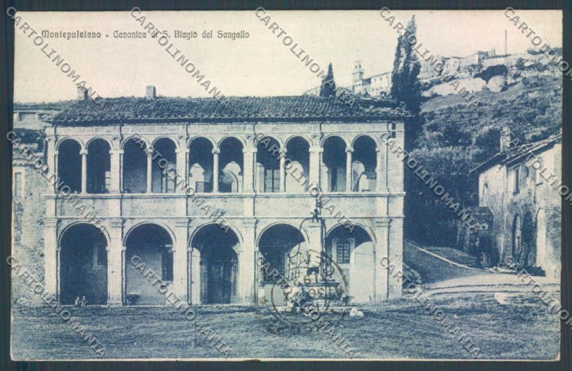 Siena Montepulciano cartolina ZB6414 – fronte