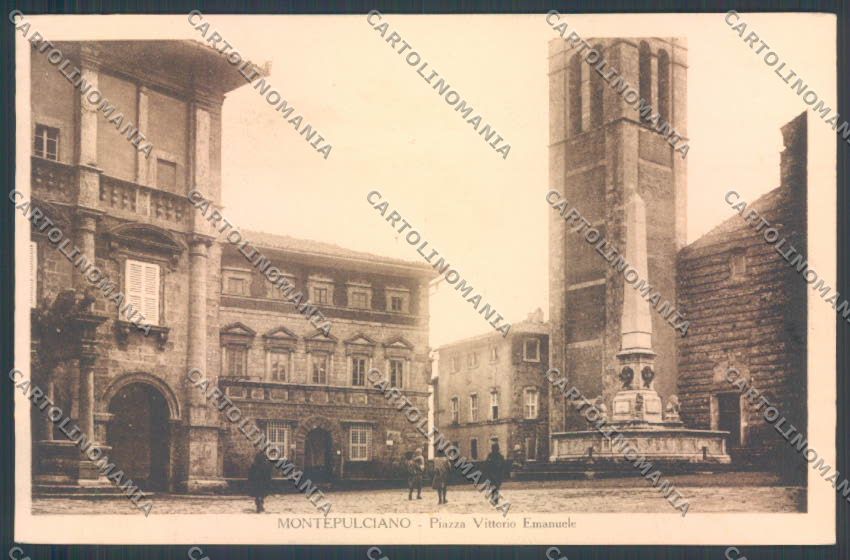 Siena Montepulciano cartolina ZB6415 – fronte