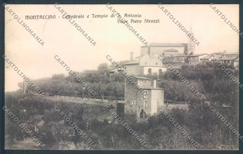 Siena Montepulciano cartolina ZB6416 – fronte