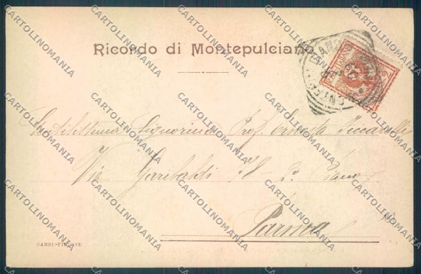 Siena La Maddalena cartolina ZB6444 – retro