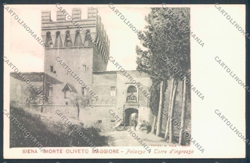Siena Monte Oliveto Maggiore cartolina ZB6447 – fronte