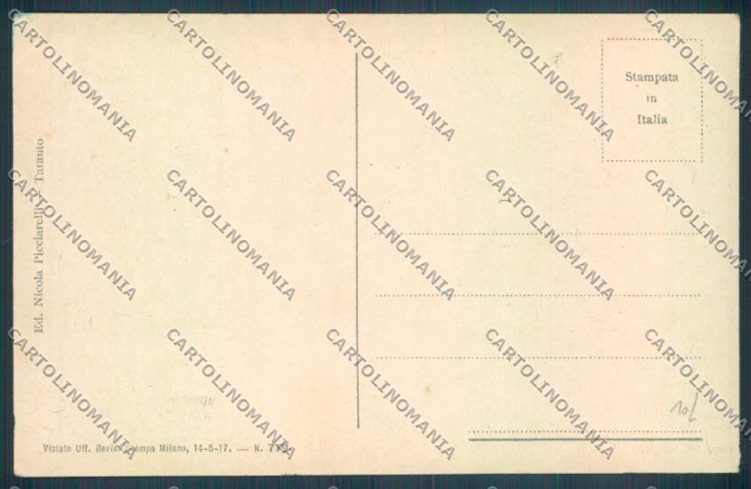 Taranto Città cartolina ZB6470 – retro