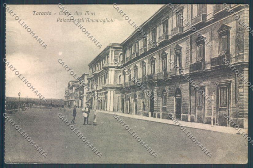 Taranto Città Ammiragliato cartolina ZB6487 – fronte