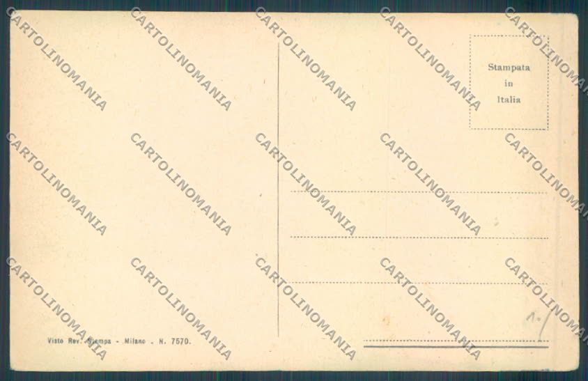 Taranto Città Nave da Guerra cartolina ZB6496 – retro