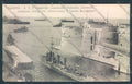 Taranto Città Navi da Guerra SCOLLATA COLLA cartolina ZB6515 – fronte