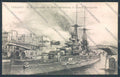 Taranto Città Nave da Guerra SCOLLATA COLLA cartolina ZB6516 – fronte