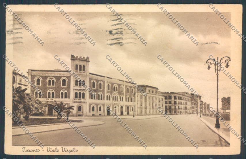 Taranto Città PIEGHINA cartolina ZB6530 – fronte