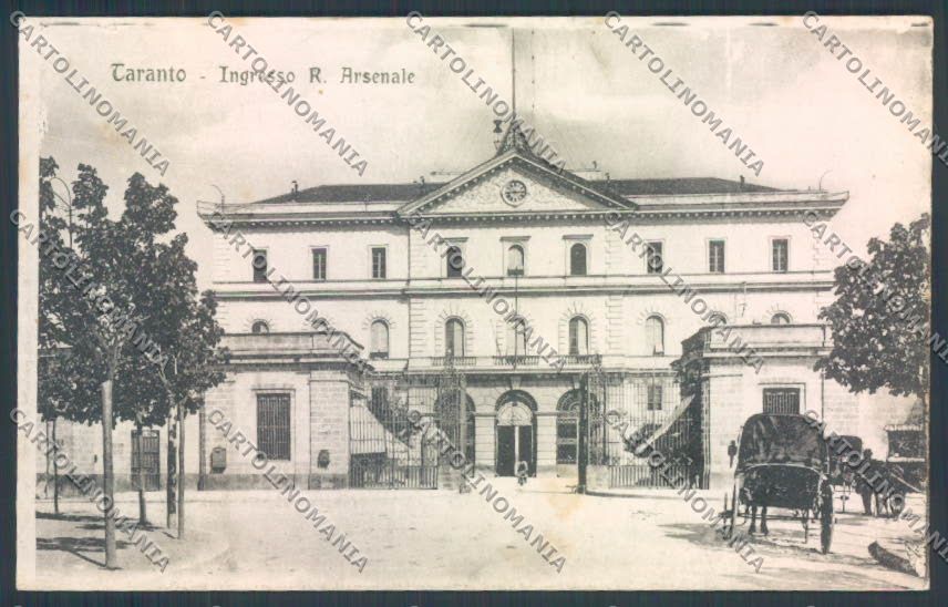 Taranto Città Arsenale Militare Marittimo cartolina ZB6533 – fronte
