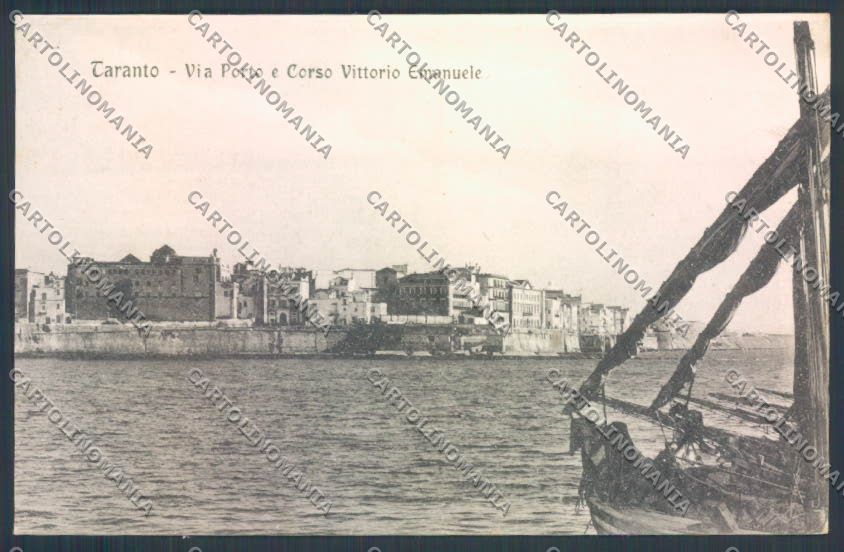 Taranto Città cartolina ZB6535 – fronte