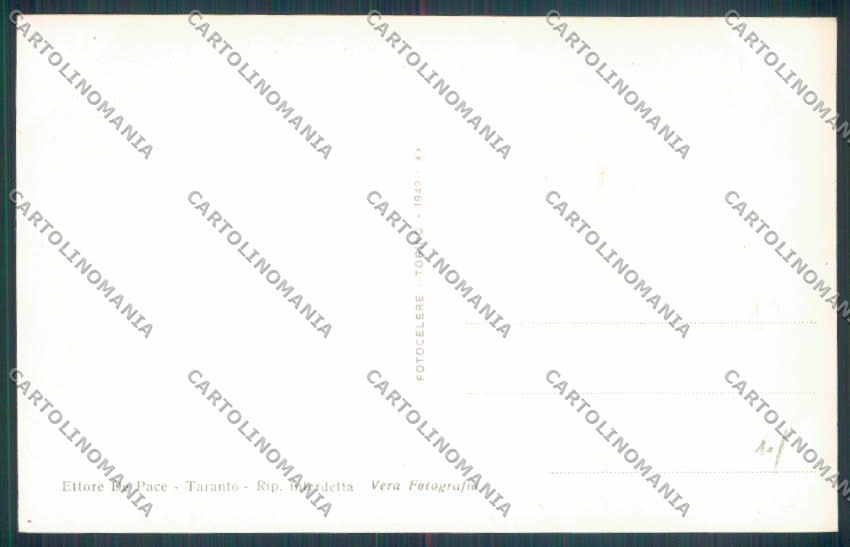 Taranto Città Monumento ai Caduti Foto cartolina ZB6566 – retro