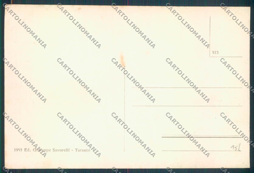 Taranto Città cartolina ZB6570 – retro