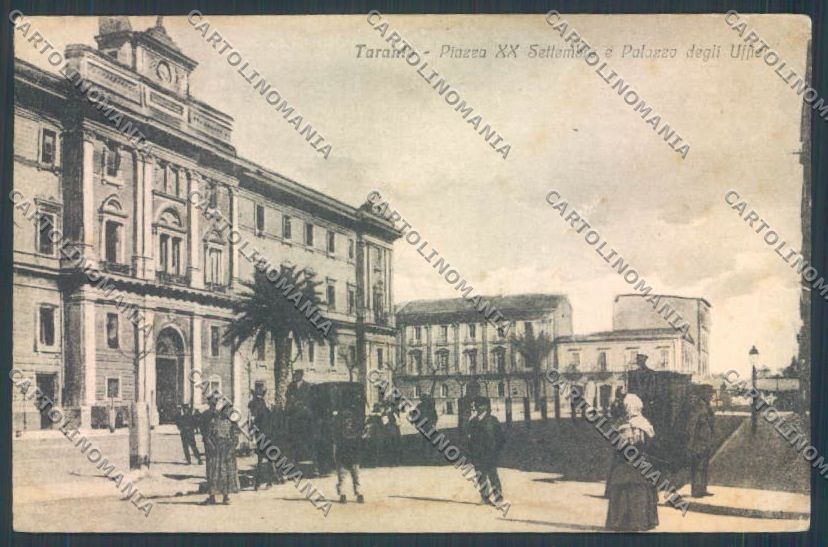 Taranto Città Palazzo degli Uffici cartolina ZB6575 – fronte