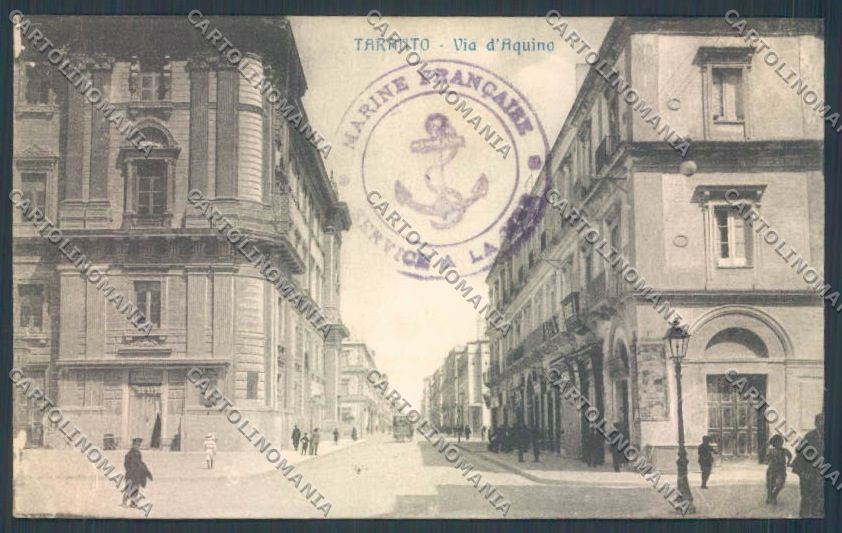 Taranto Città PIEGA cartolina ZB6578 – fronte