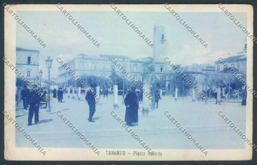 Taranto Città ANGOLO SCOLLATO cartolina ZB6599 – fronte