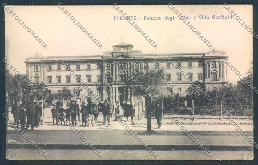 Taranto Città Palazzo degli Uffici cartolina ZB6600 – fronte
