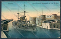 Taranto Città Nave da Guerra cartolina ZB6610 – fronte