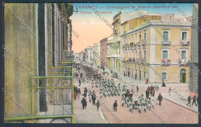 Taranto Città Compagnie di Sbarco cartolina ZB6618 – fronte