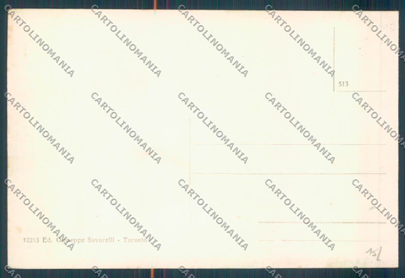 Taranto Città cartolina ZB6620 – retro