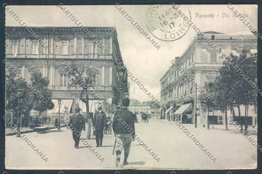 Taranto Città PIEGA cartolina ZB6643 – fronte