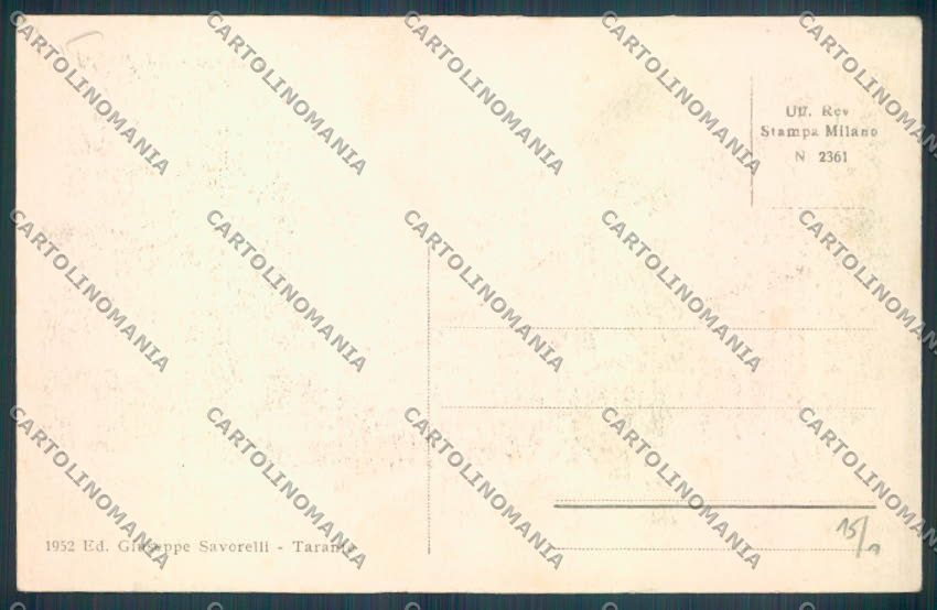 Taranto Città cartolina ZB6645 – retro