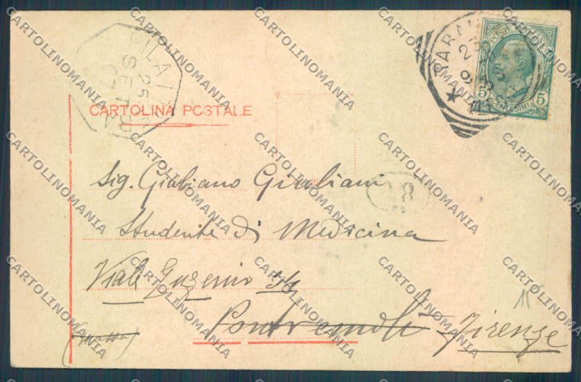 Taranto Città Stazione Torpediniere cartolina ZB6668 – retro