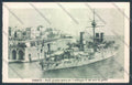 Taranto Città Nave da Guerra cartolina ZB6669 – fronte