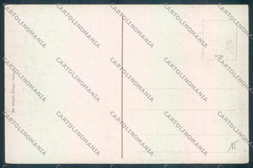 Taranto Città Nave da Guerra cartolina ZB6671 – retro