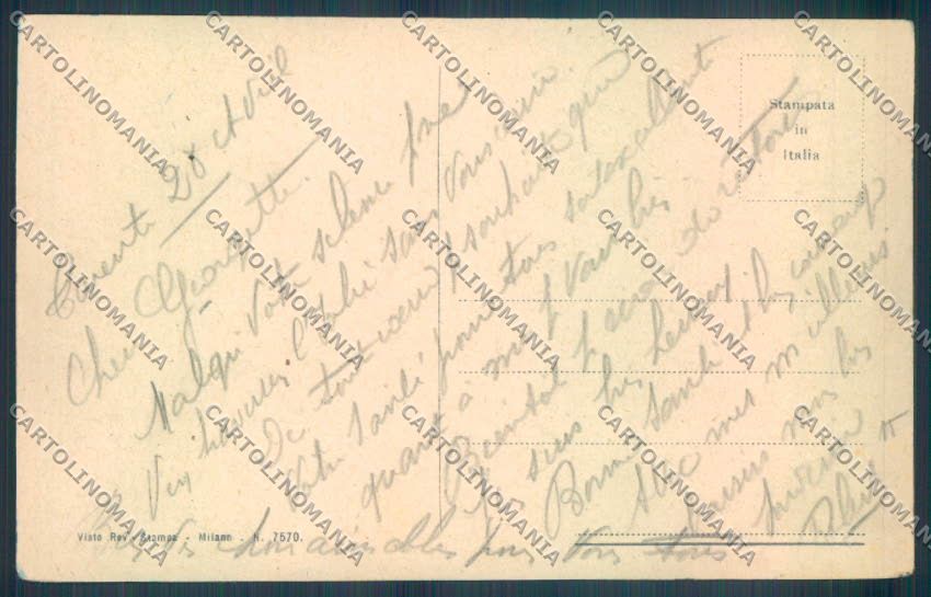 Taranto Città Navi da Guerra cartolina ZB6680 – retro