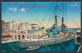 Taranto Città Nave da Guerra cartolina ZB6683 – fronte