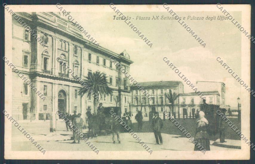 Taranto Città Palazzo degli Uffici cartolina ZB6691 – fronte