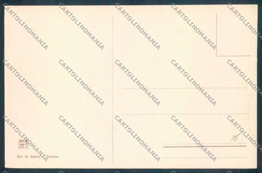 Taranto Città Stazione Torpediniere cartolina ZB6699 – retro