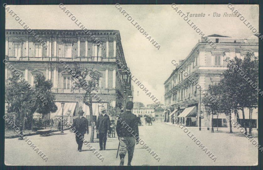 Taranto Città SCOLLATA cartolina ZB6703 – fronte