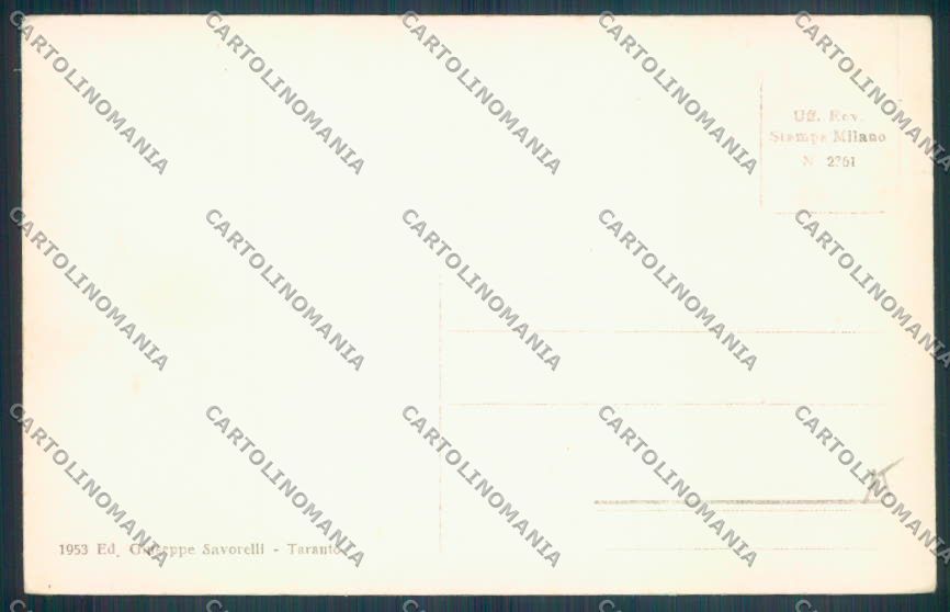 Taranto Città cartolina ZB6707 – retro