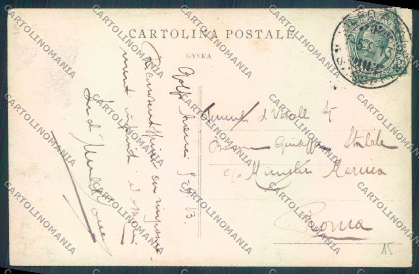Taranto Città Nave da Guerra Foto cartolina ZB6712 – retro