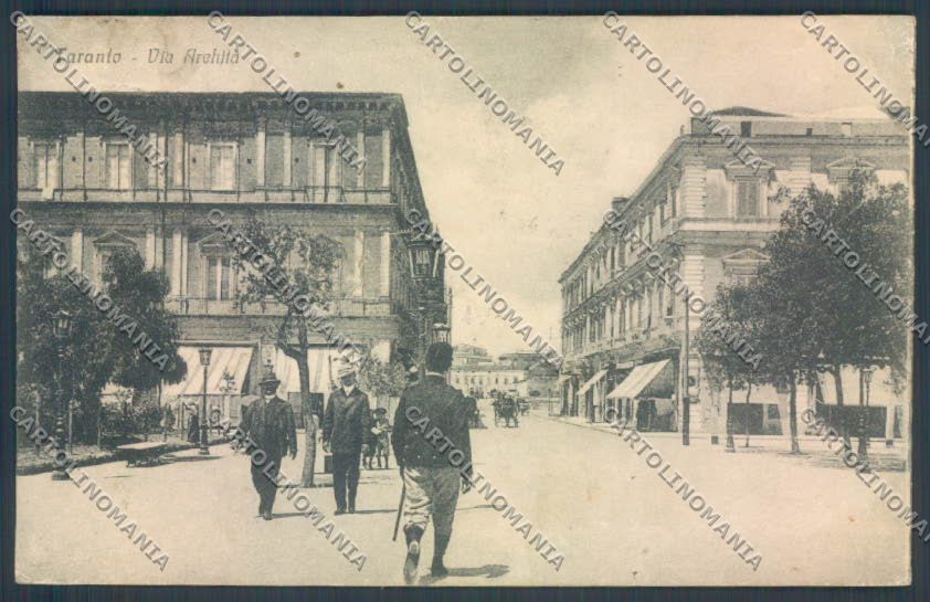 Taranto Città FORO cartolina ZB6720 – fronte