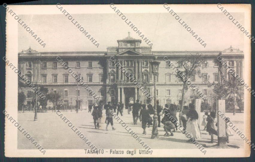 Taranto Città Palazzo degli Uffici cartolina ZB6721 – fronte
