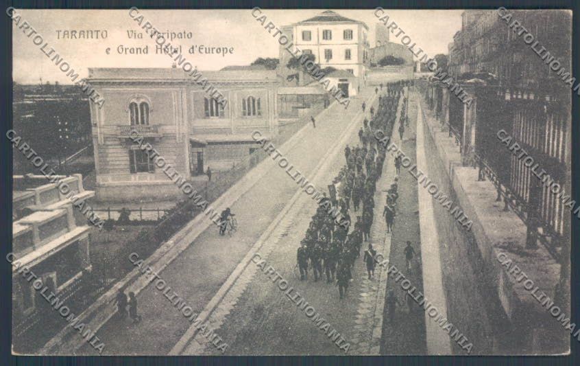 Taranto Città Militari cartolina ZB6728 – fronte