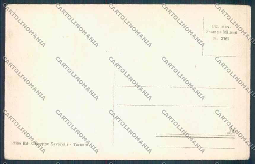 Taranto Città cartolina ZB6729 – retro