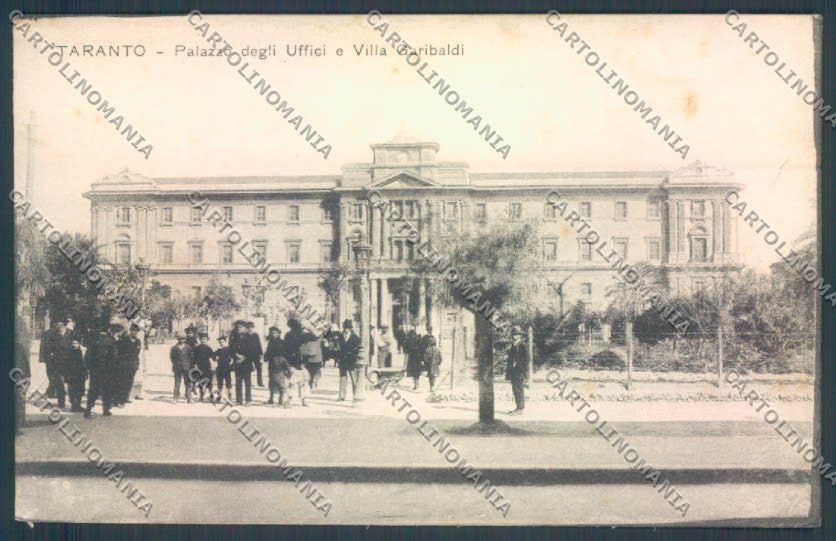 Taranto Città Palazzo degli Uffici cartolina ZB6731 – fronte