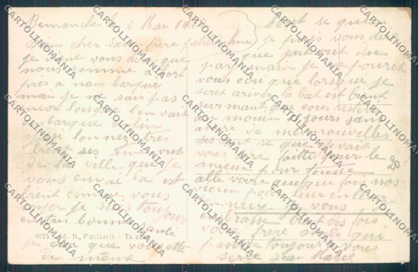 Taranto Città Palazzo degli Uffici cartolina ZB6731 – retro