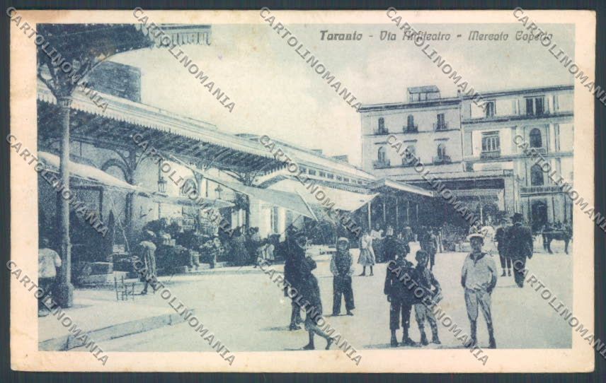 Taranto Città ANGOLO SCOLLATO cartolina ZB6732 – fronte