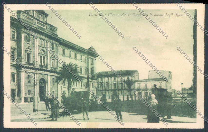 Taranto Città Palazzo degli Uffici cartolina ZB6749 – fronte