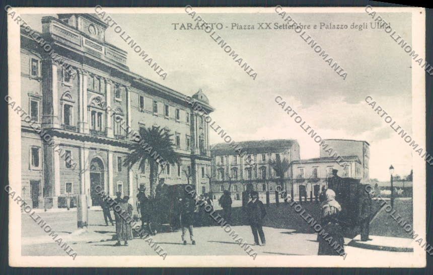 Taranto Città Palazzo degli Uffici cartolina ZB6750 – fronte