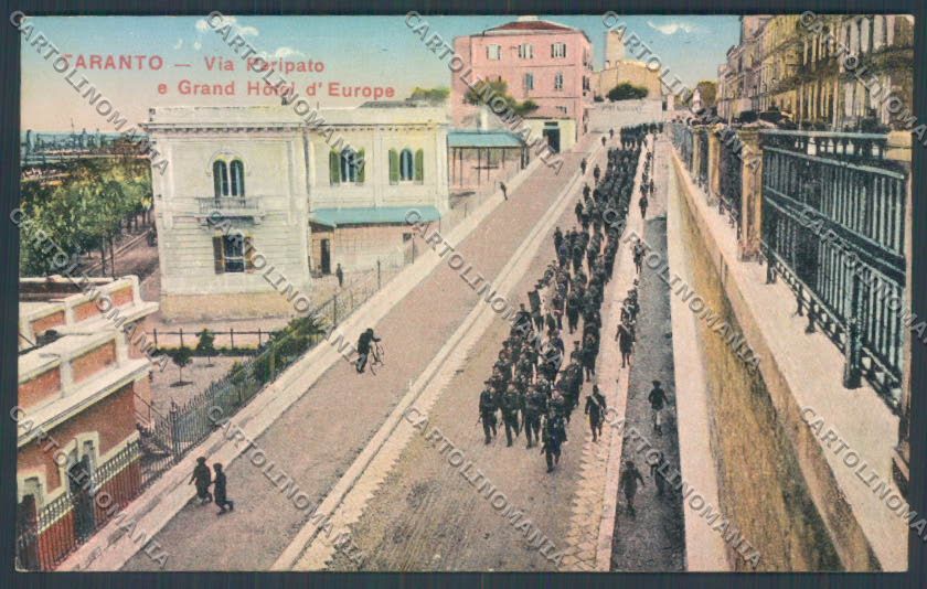 Taranto Città Militari cartolina ZB6756 – fronte