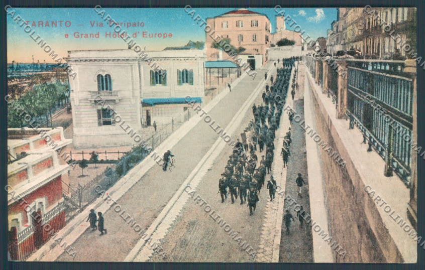 Taranto Città Militari cartolina ZB6765 – fronte