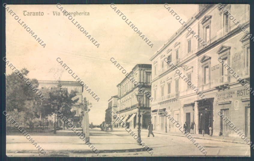Taranto Città PIEGHINE cartolina ZB6768 – fronte
