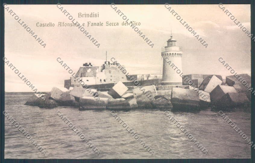 Brindisi Città Faro cartolina ZB6811 – fronte
